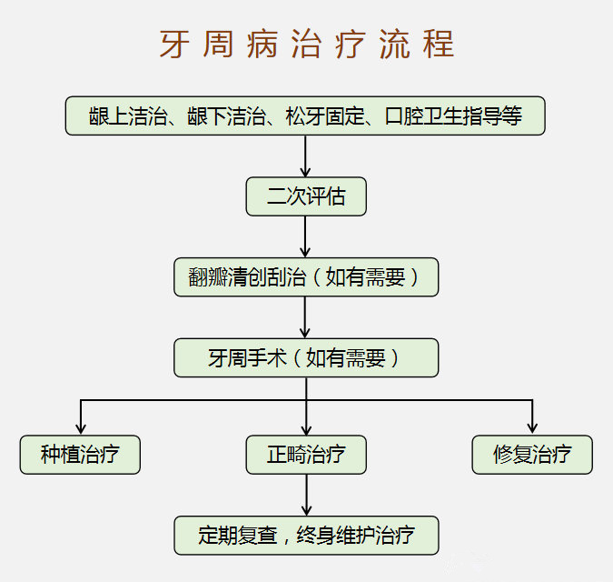 牙周治療流程