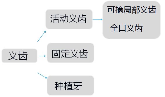 假牙分類