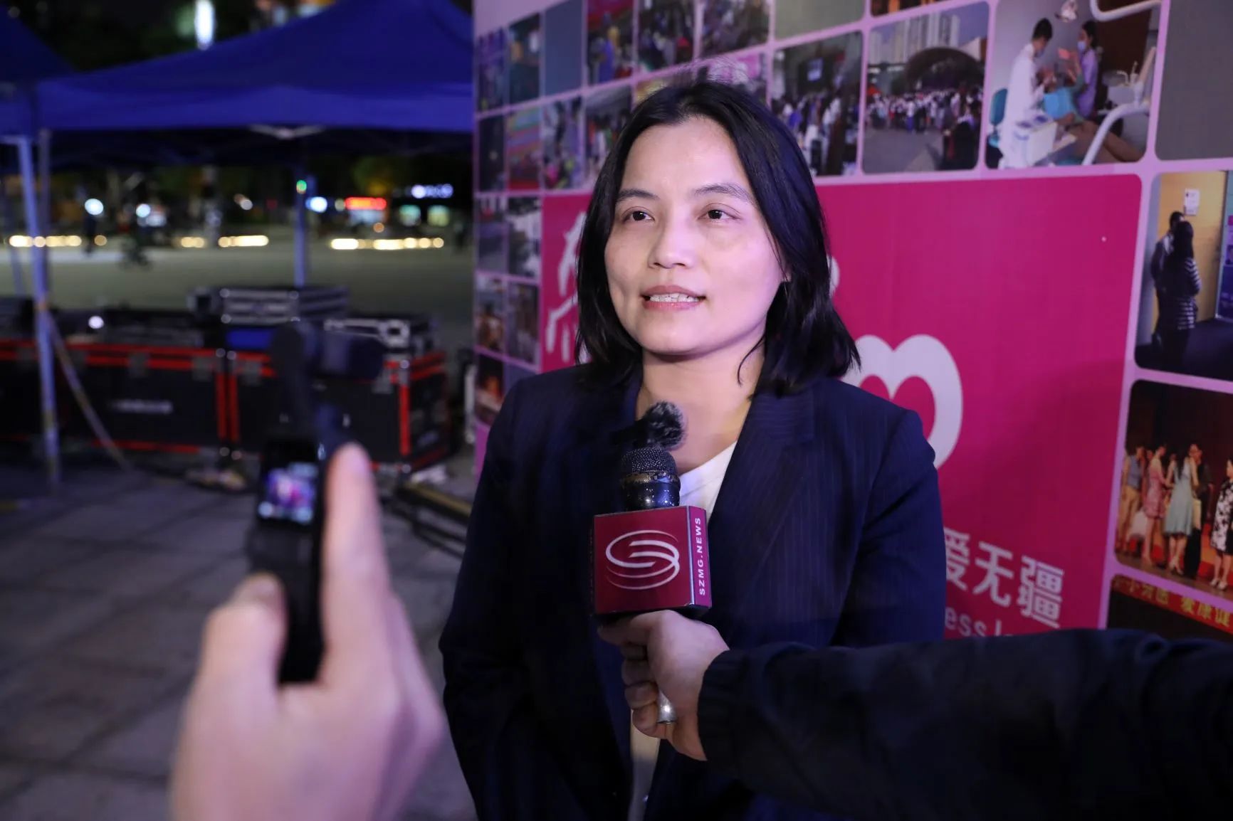 集團副總經理陳小瓊接受深圳衛視采訪
